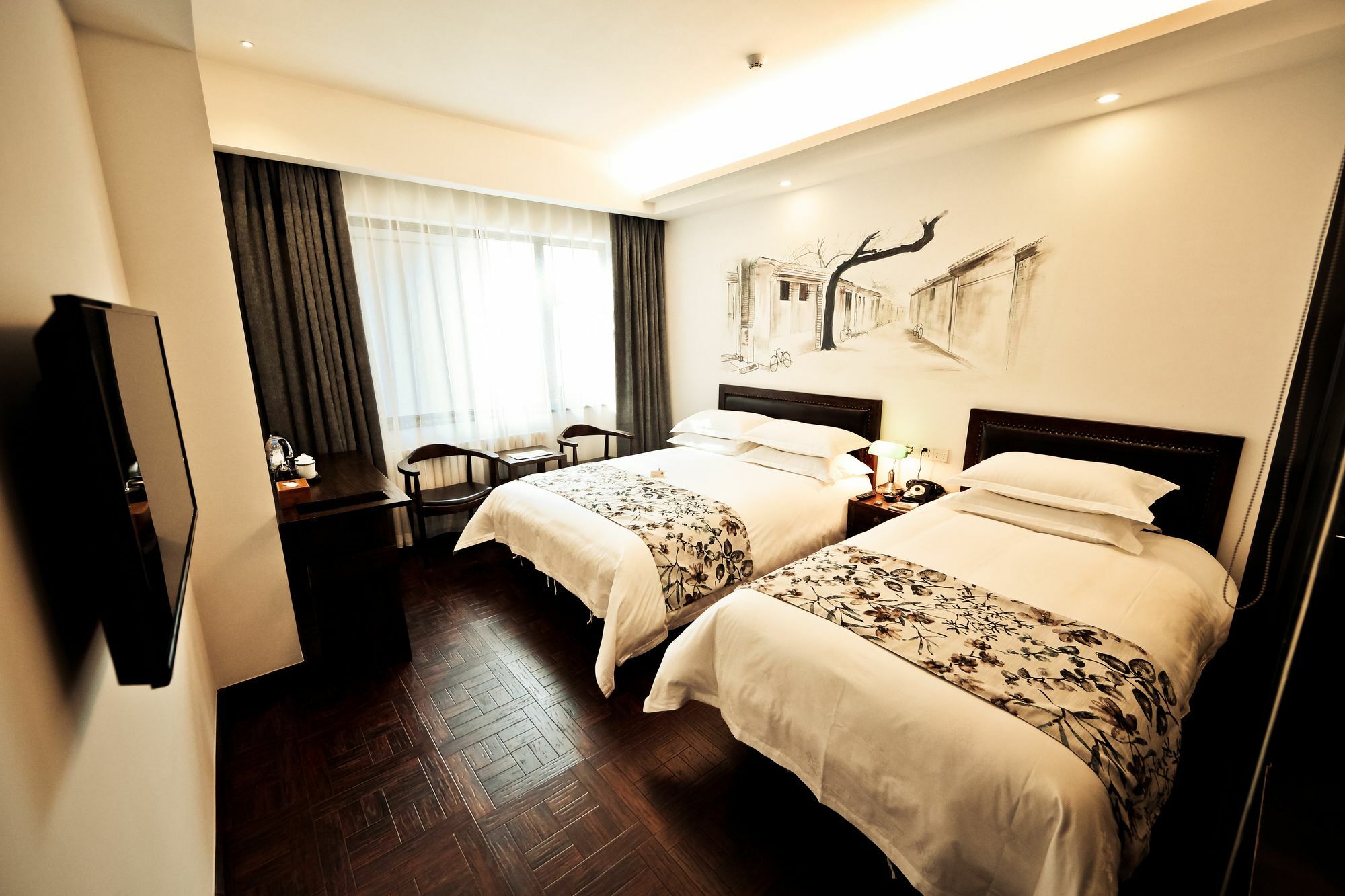 Nost Algia Hotel Near Beijing Panjiayuan Antique Market- Beijing Happy Valley, Cbd, China Zun And Sanlitun, Tian'Anmen Square, Free Ice Cream, Mineral Water, Coffee, Snacks And Laundry Service, Free Gymnastic, English Communication Well Buitenkant foto